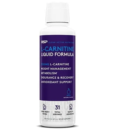 rsp l carnitine directions RSP Nutrition Liquid L-Carnitine