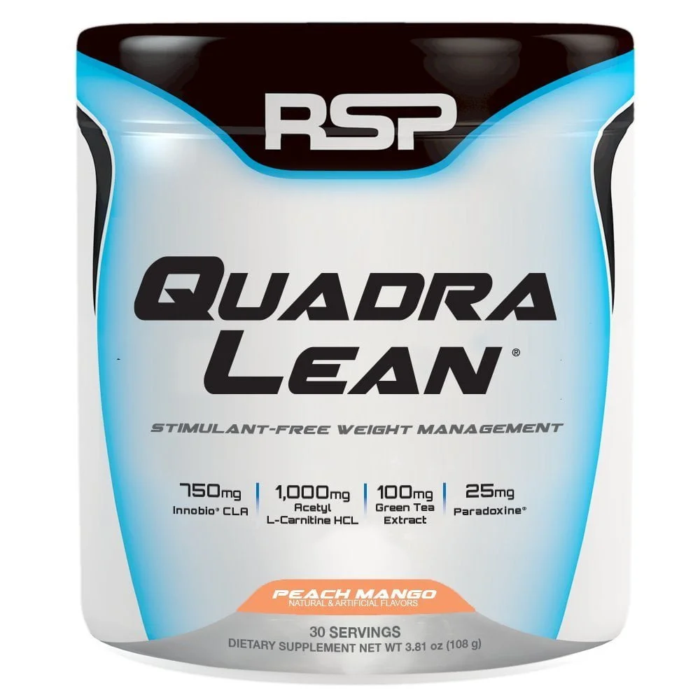 quadralean plus l-carnitine RSP Nutrition Quadralean Stim-Free Powder 30 Servings