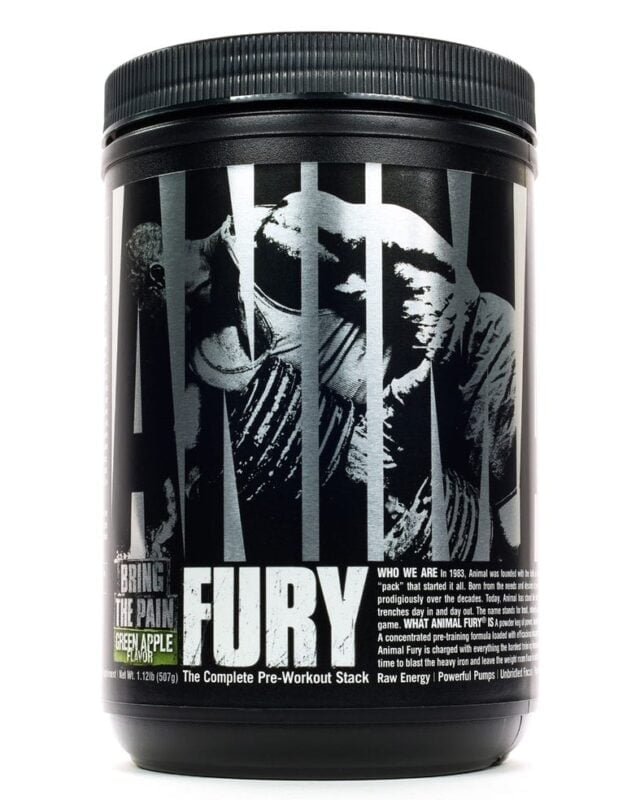 Universal Nutrition Animal Fury 30 Servings Super Supplement