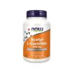 Now Foods Acetyl-L-Carnitine 500 mg | Super Supplement Now Foods Acetyl-L-Carnitine 500 mg | Super Supplement