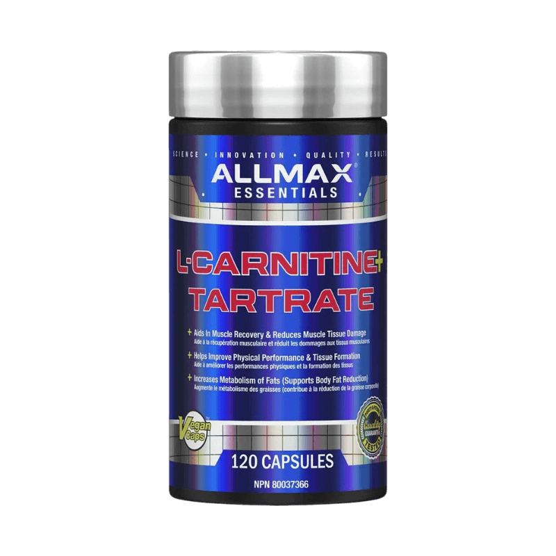 Allmax l-carnitine + tartrate 120 cap..