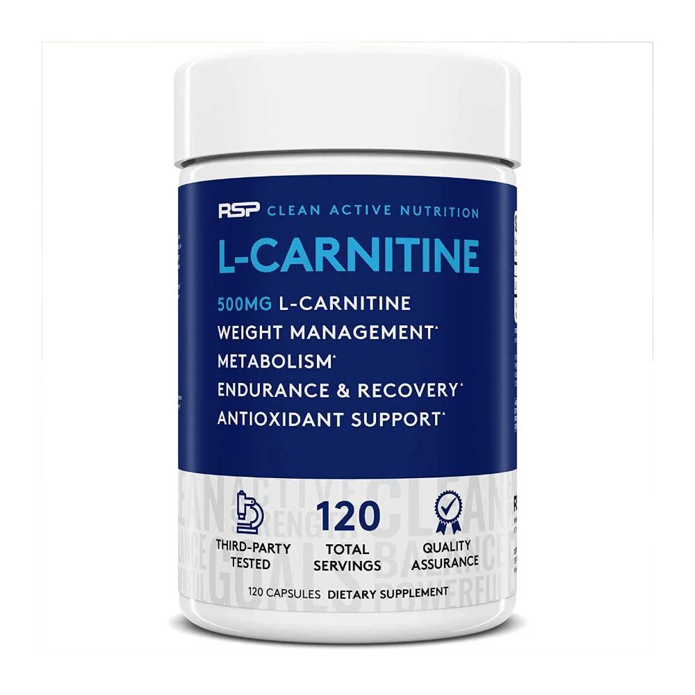 rsp l carnitine when to take L-Carnitine RSP Nutrition L-CARNITINE 120 Capsules