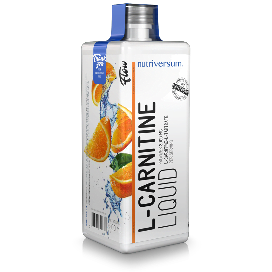 Nutriversum LCarnitine Liquid 3000 mg Super Supplement