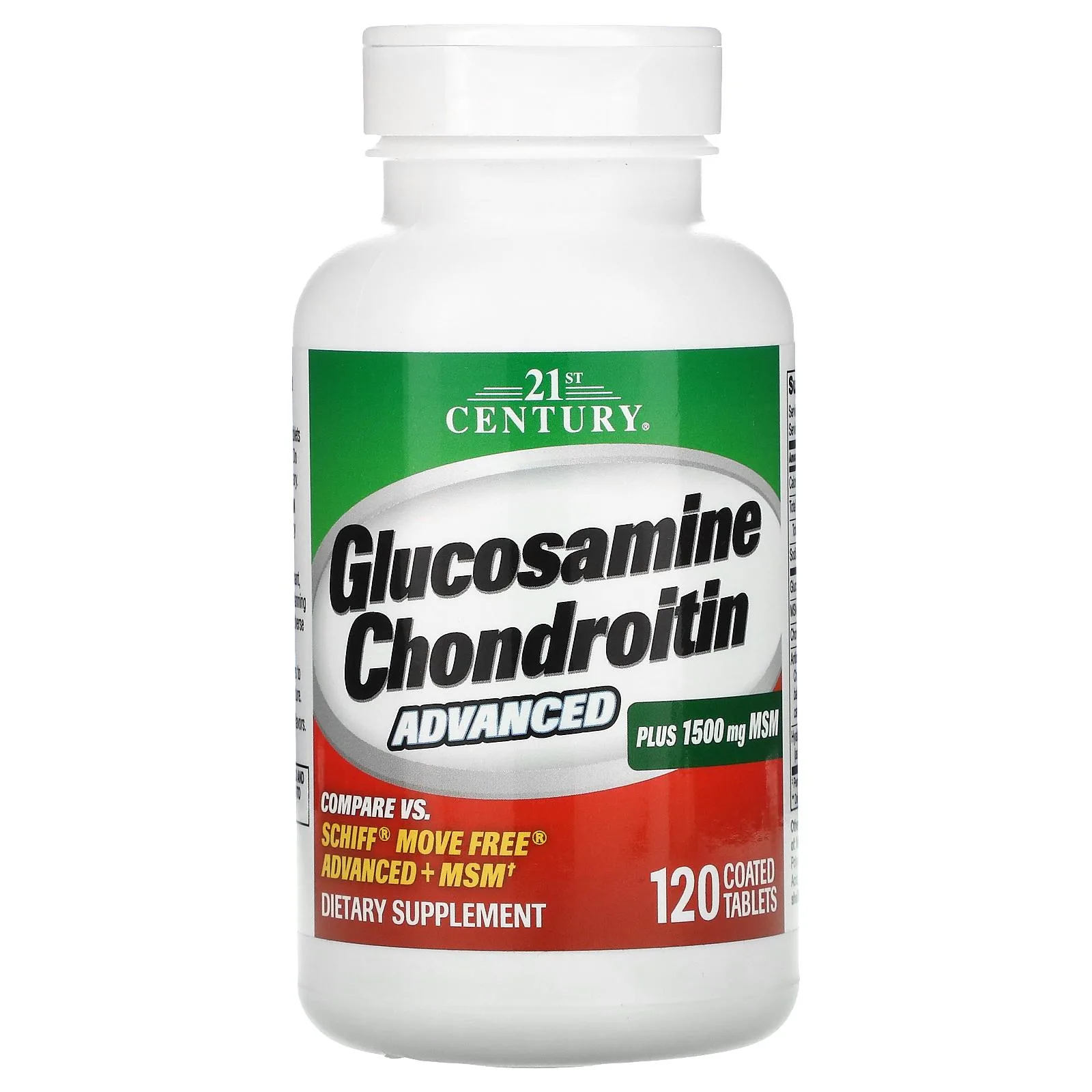 21st-Century-Glucosamine-Chondroitin-Advanced-120-Coated-Tablets-1