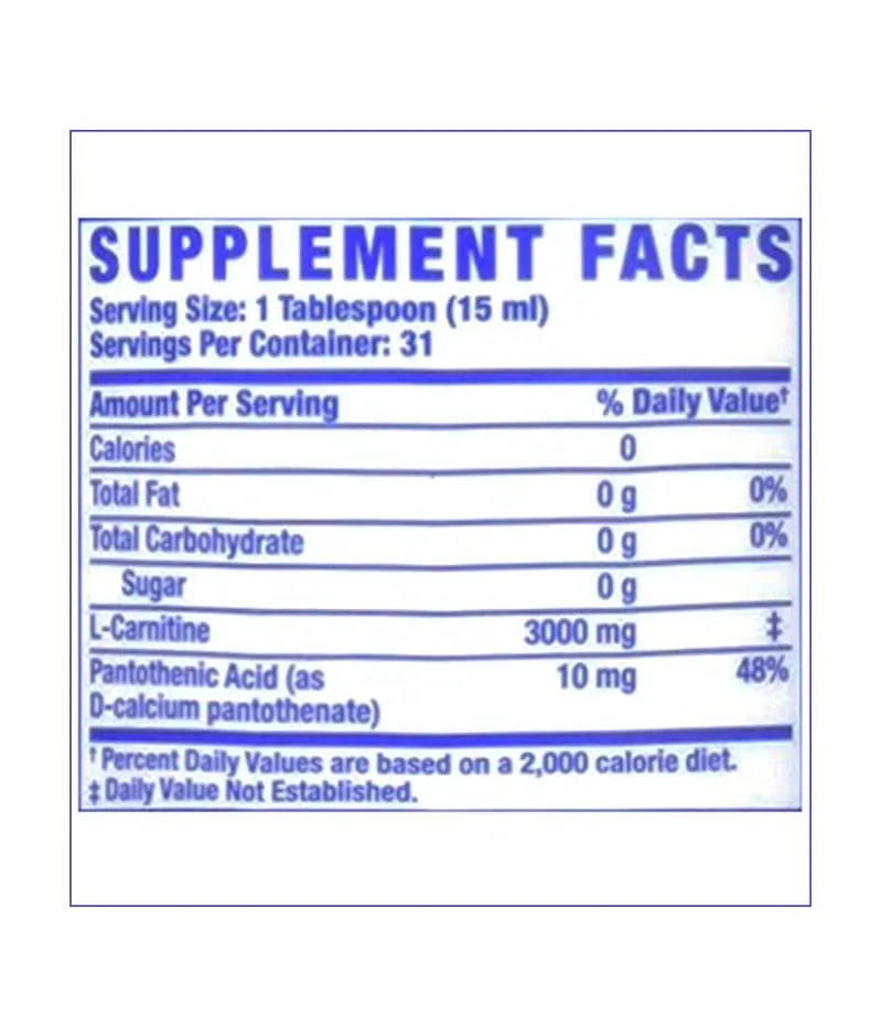 que es l carnitina suplemento alimenticio Set de suplementos alimenticios de L-Carnitina (240 mg) 60 Cpsulas -  Prowinner Prowinner