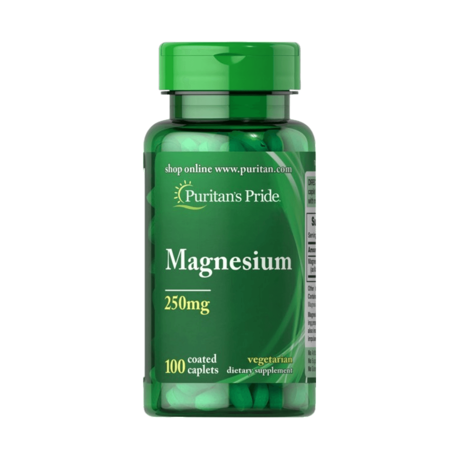puritans pride magnesium 250 mg 100 cap