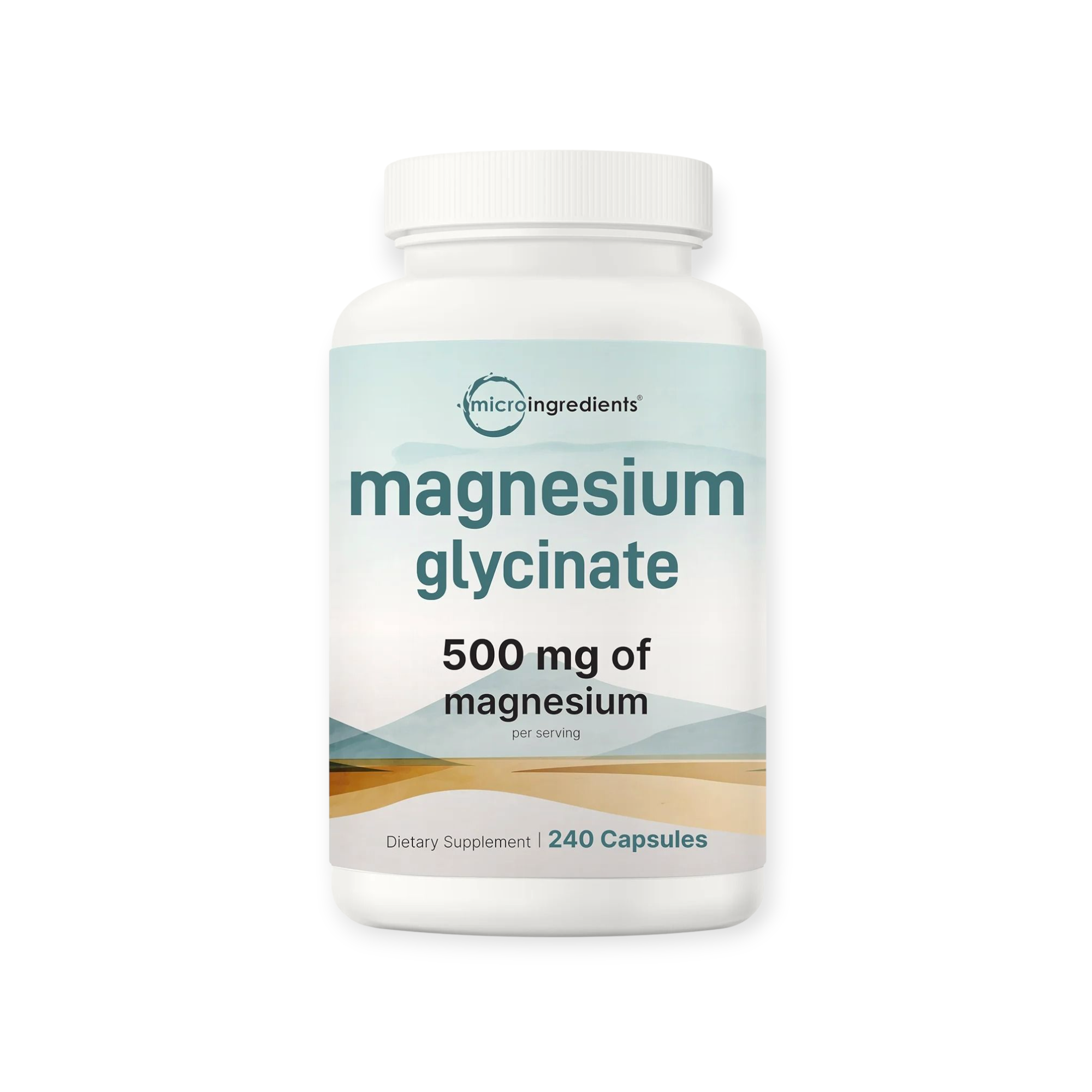 Micro ingredients magnesium glycinate 500mg