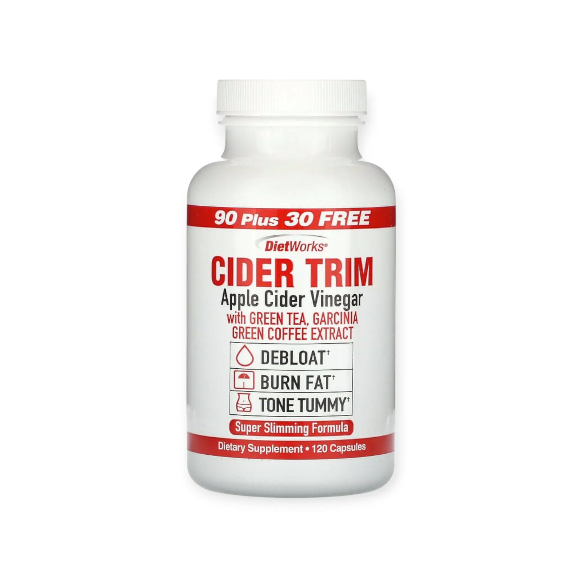 Dietworks cider trim 120 cap2