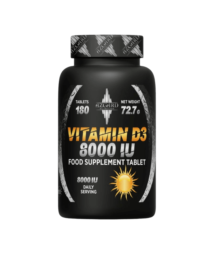 Azgard vitamin d3 8000 iu 180 tab